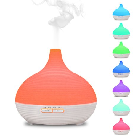 Sensky SK554 Aroma Diffuser Humidifier Color Changing Essential Oil Ultrasonic Humidifier Air Mist Aromatherapy Purifier