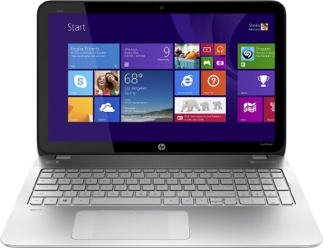HP ENVY TouchSmart 156 Touch-Screen Laptop Intel Core i5 4210m 8GB Memory - 750GB Hard Drive - Natural Silver