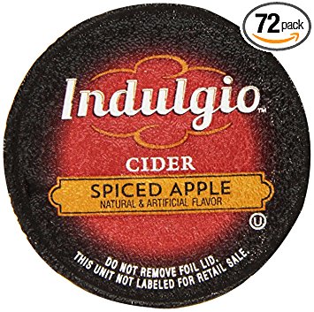 Indulgio 72 Count K-Cups (Spiced Apple Cider)