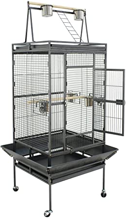 ZENY 68" Bird Cage Pet Birdcage Large Play Top Parrot Cockatiel Cockatoo Parakeet Finch Pet Supply