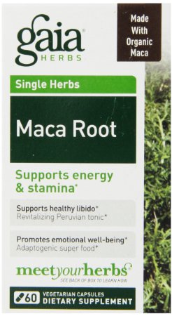 Gaia Herbs Maca Root Capsules, 60 count