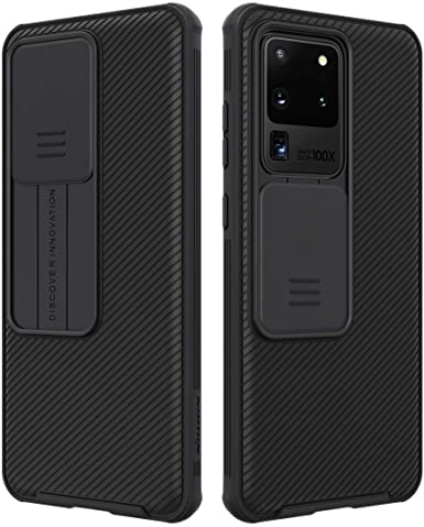 Nillkin Samsung Galaxy S20 Ultra / S20 Ultra 5G Case, CamShield Pro Series Case with Slide Camera Cover, Slim Stylish Protective case for Samsung Galaxy S20 Ultra / S20 Ultra 5G - Black