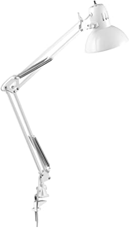 Globe Electric 52847 Architect Desk Lamp, White