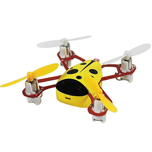 Cheerwing CHEER X1 2.4Ghz 4CH 3D Mini RC Quadcopter with Headless Mode Nano RC Drone UFO with LCD Screen Yellow