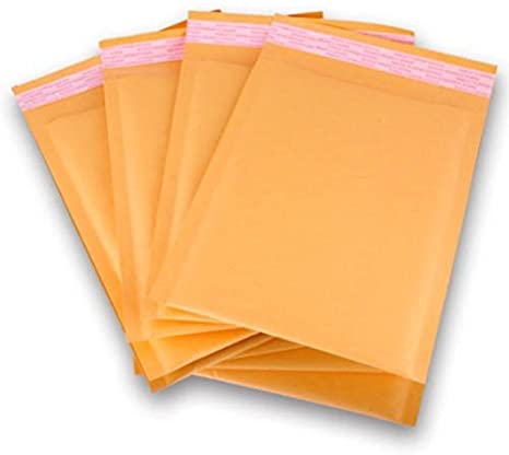 25 Small Bubble MAILERS Padded ENVELOPES 4"x6" Inches 4"x7"