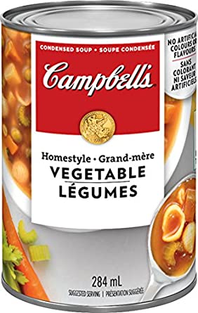 Campbell's Homestyle Vegetable Soup, 284ml