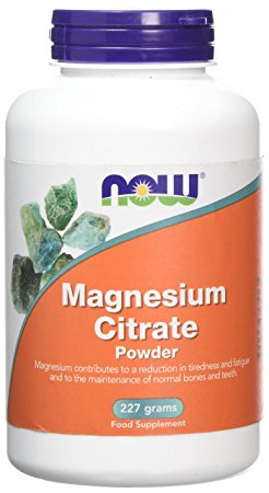 Now Foods Magnesium Citrate Powder, 227 g
