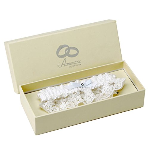 ukgiftstoreonline Wedding Garter In Gift Box By Amore