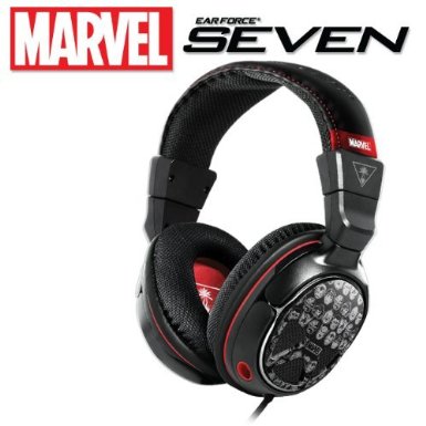 Turtle Beach Ear Force Marvel Seven Gaming Headset for Xbox 360, PlayStation 3, Windows and Mac