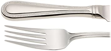 Wallace Continental Bead Stainless-Steel 65-Piece Boxed Flatware Set, Service for 12 - W4466504