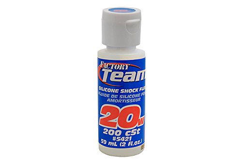 Team Associated 5421 20 Weight Silicone Shock Oil, 2-Ounce