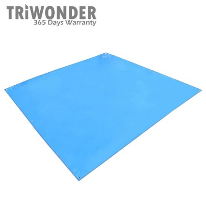 Triwonder 84.6" x 84.6" Outdoor Waterproof Camping Shelter Tent Tarp Footprint Groundsheet Blanket Mat