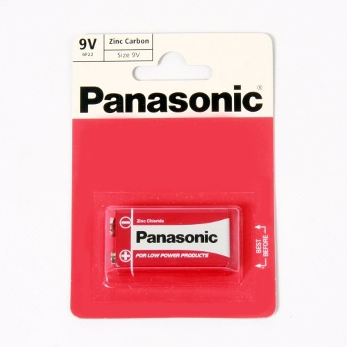 Panasonic 9 Volt Zinc Carbon Battery