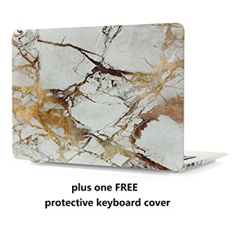 MacBook Air 13 Case Cover - Treasure21 Premium Nonslip Soft-touch, Snap on, Smart protection Case Shell for Apple MacBook Air 13 inch(Marble)