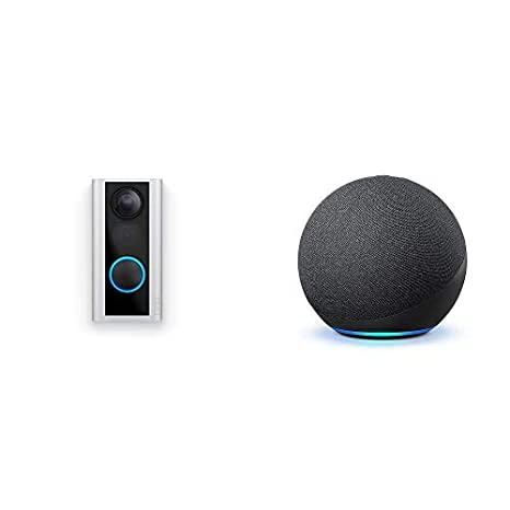 Ring Peephole Cam with Echo Dot (4th Gen)