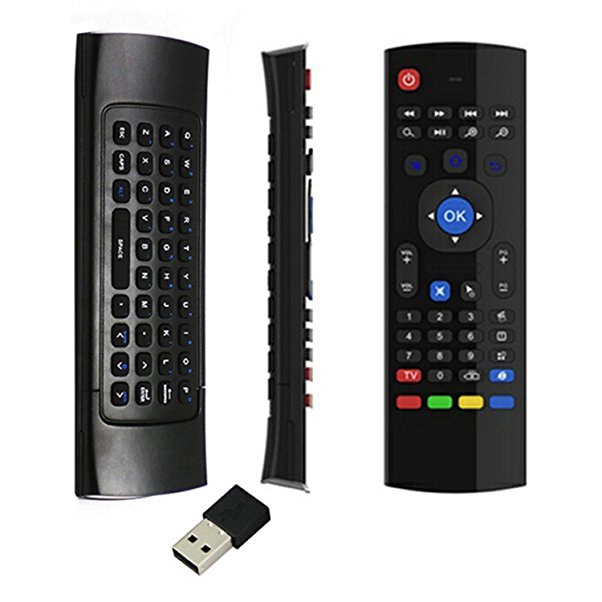 2.4G Wireless Remote Control Keyboard Air Mouse for Android TV Box XBMC Voice Input