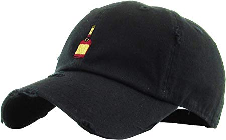 KBETHOS Henny Bottle Dad Hat Baseball Cap Polo Style Unconstructed