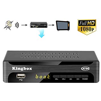 Digital Converter Box for Analog TV, Leelbox Q03S ATSC Converter Box HD 1080P with Record, Pause Live TV, USB Multimedia Playback, and HDTV Set Top Box [2018 Update Version]