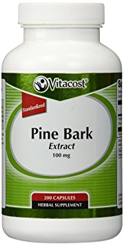 Vitacost Pine Bark Extract - Standardized to 95% OPC -- 100 mg - 200 Capsules