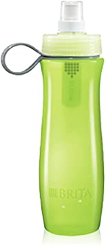 BRITA Water Filtration Water Bottles Sport 23oz (20 oz, Lime Green (Sport))