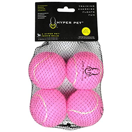 Hyper Pet Tennis Balls for Dogs, Pet Safe Dog Toys for Exercise and Training