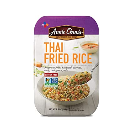 Annie Chun's Thai Fried Rice, 9.0-Oz (Pack Of 6), Instant Meal, Microwaveable