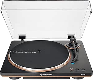 Audio-Technica AT-LP70X-BZ Automatic Turntable, Black/Bronze