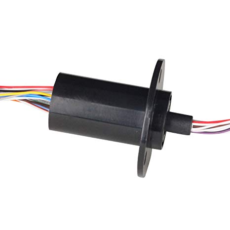 Logisaf 22mm 300Rpm 24 Circuits Capsule Slip Ring 2A 240V Test Equipment