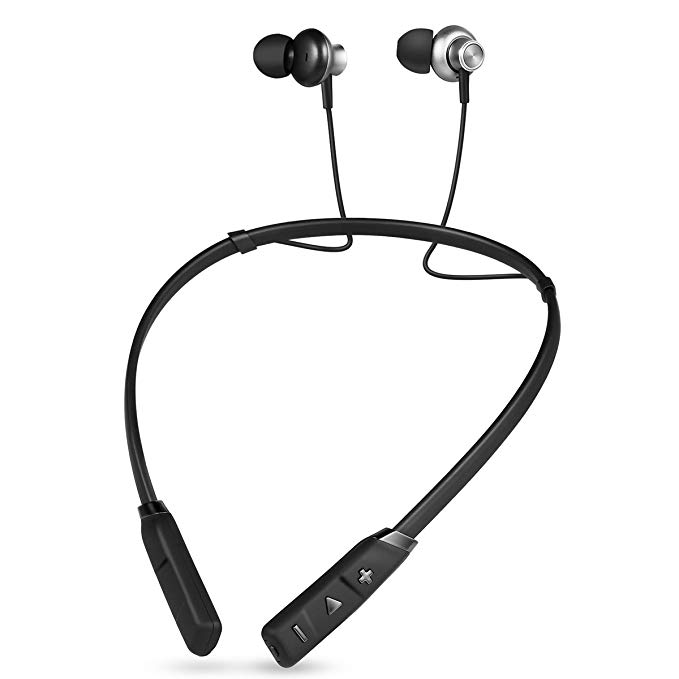 Wireless Headphone, BLUEEAR Bluetooth Neckband Headsets IPX5 Waterproof CVC 6.0 Noise Cancellation Deep Bass Earphones With Microphone 10 Hours Battery Working Perfect For Sports And Travelling