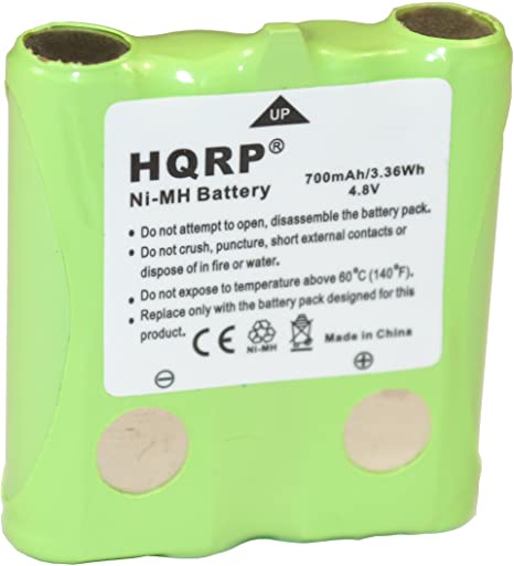 HQRP Two-Way Radio Rechargeable Battery Pack Compatible with Cobra FA-BP/FABP, COM-FABP/COMFABP Replacement