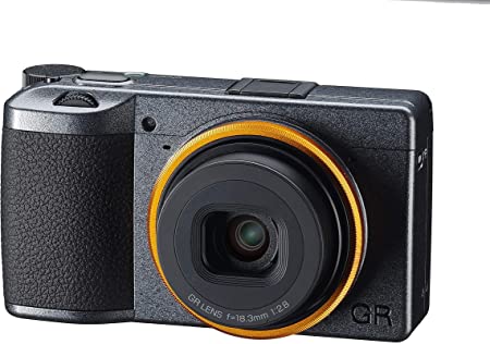 Ricoh GR III Street Edition Metallic Gray APS-C Size Digital Camera with Large CMOS Sensor GR Lens that Achieves High Resolution and High Contrast Equipped with 4-Step Image Stabilization High-Speed H