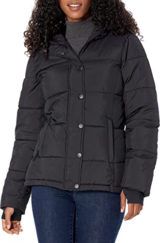 Amazon Essentials Womens Plus Size Heavy-Weight Full-Zip Hooded Puffer Coat