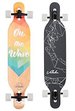 Volador 42inch Freeride Longboard ( Drop Through Camber Deck )