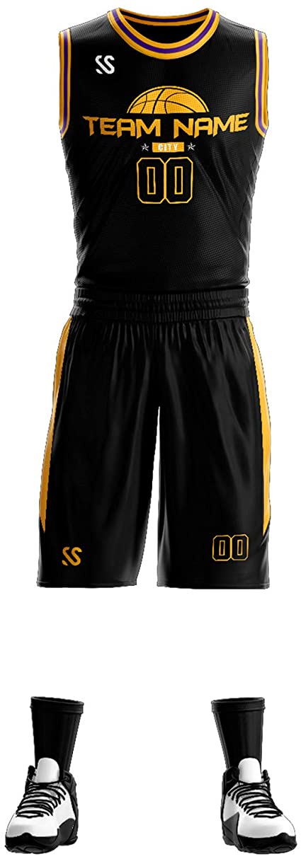 Custom Basketball Jersey and Short - Men Jersey Shirts Basketball - Customize Jersey for Men