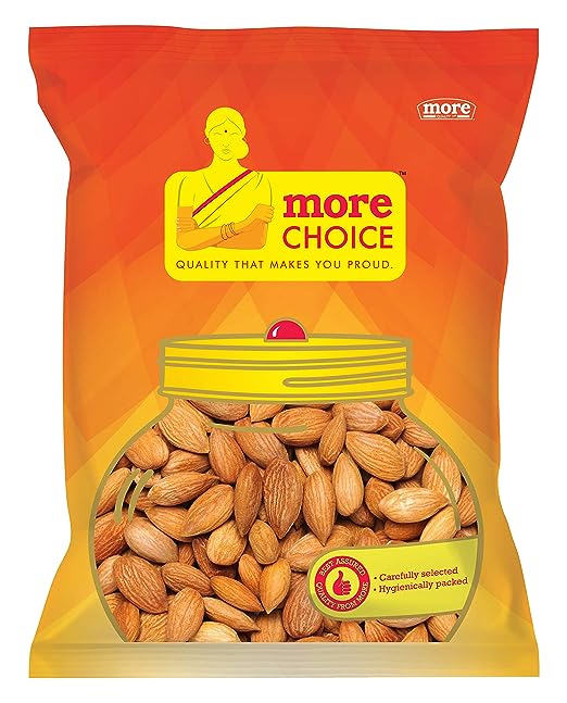 More Dry Fruits - Superior Almond, 500g Pouch