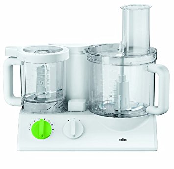 Braun FX3030WH Tribute Collection 600-Watt Food Processor, 220-volts (Not for USA), White
