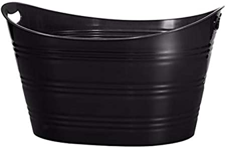 CreativeWare, Black Party Tub 8.5 Gl, 8.5 Gallon