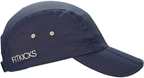 FitKicks Folding Adjustable Cap UPF 50  Active Lifestyle Hat Unisex Headgear