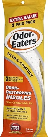 Odor-eaters Ultra Comfort Insoles 3 Pair