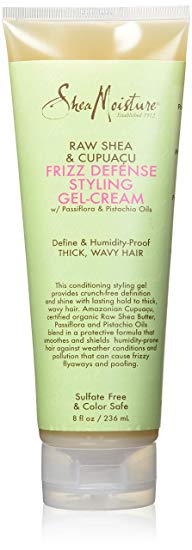 SHEAMOISTURE Raw Shea & Cupuaçu Frizz Defense Styling Gel-Cream