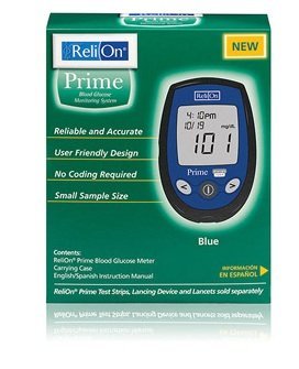 ReliOn Prime Blood Glucose Monitoring System