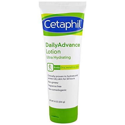 Cetaphil DailyAdvance Ultra Hydrating Lotion for Dry/Sensitive Skin 8 oz