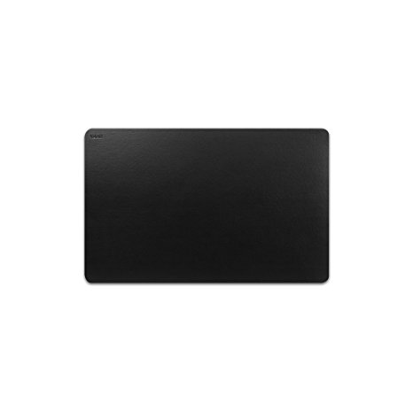 Nekmit Leather Desk Blotter 17"x12" , Black