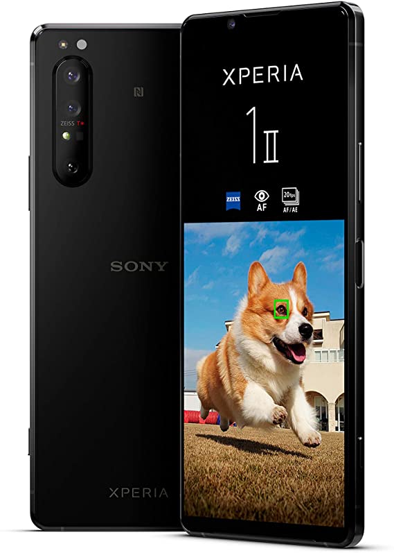 Sony Xperia 1 II - 6.5 Inch 21:9 CinemaWide 4K HDR OLED Display - Triple Lens Camera - 3.5 mm Audio Jack - Android 10 SIM Free - 8 GB RAM - 256 GB Storage - with IP65/68 Rating - Single Sim