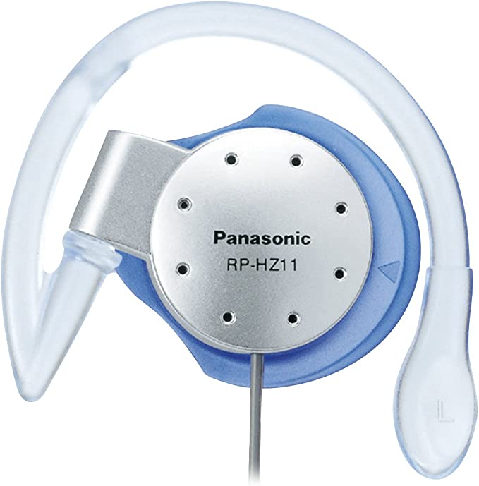 Panasonic Washable Clip Headphones Silver RP-HZ11-S For Sports!