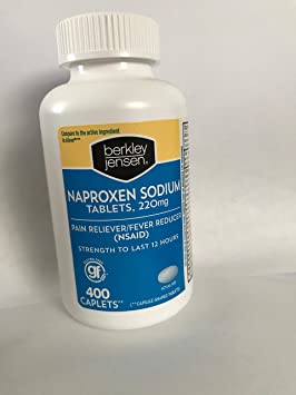 Berkley and Jensen Naproxen Sodium 220mg 400 caplets
