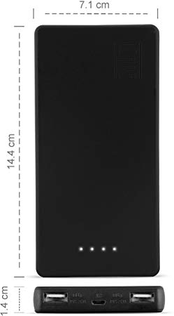 LCARE Qc 3. 0 Power Bank 10000mAh with LED Indicator   Type C