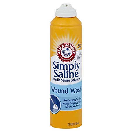 Simply Saline - Wound Wash Simply Saline - 7.1 oz. Pump Spray Can - 1/Each - McK