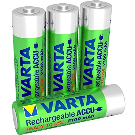 Varta AA Rechargeable ACCU Batteries 2100mAh Ni-MH  - 4 pack