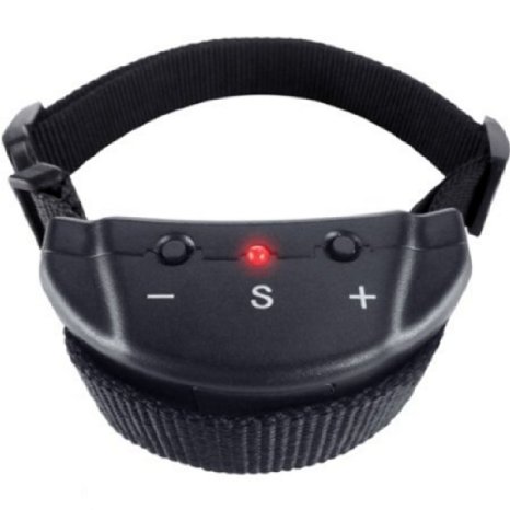 [New Model] Vastar AD630 Dog No Bark Collar Electric Anti Bark Shock Control with 7 Levels Button Adjustable Sensitivity Control, Stimulation of No Harm Warning Beep and shock, for 15-120 Pounds Dogs